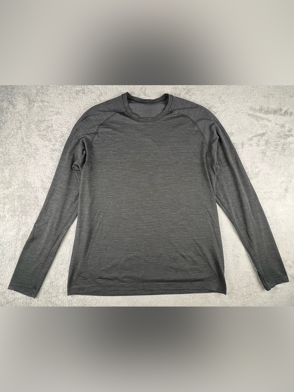 Lululemon Men’s Metal Vent Tech Long Sleeve Swiftly Shirt Gray XL Performance